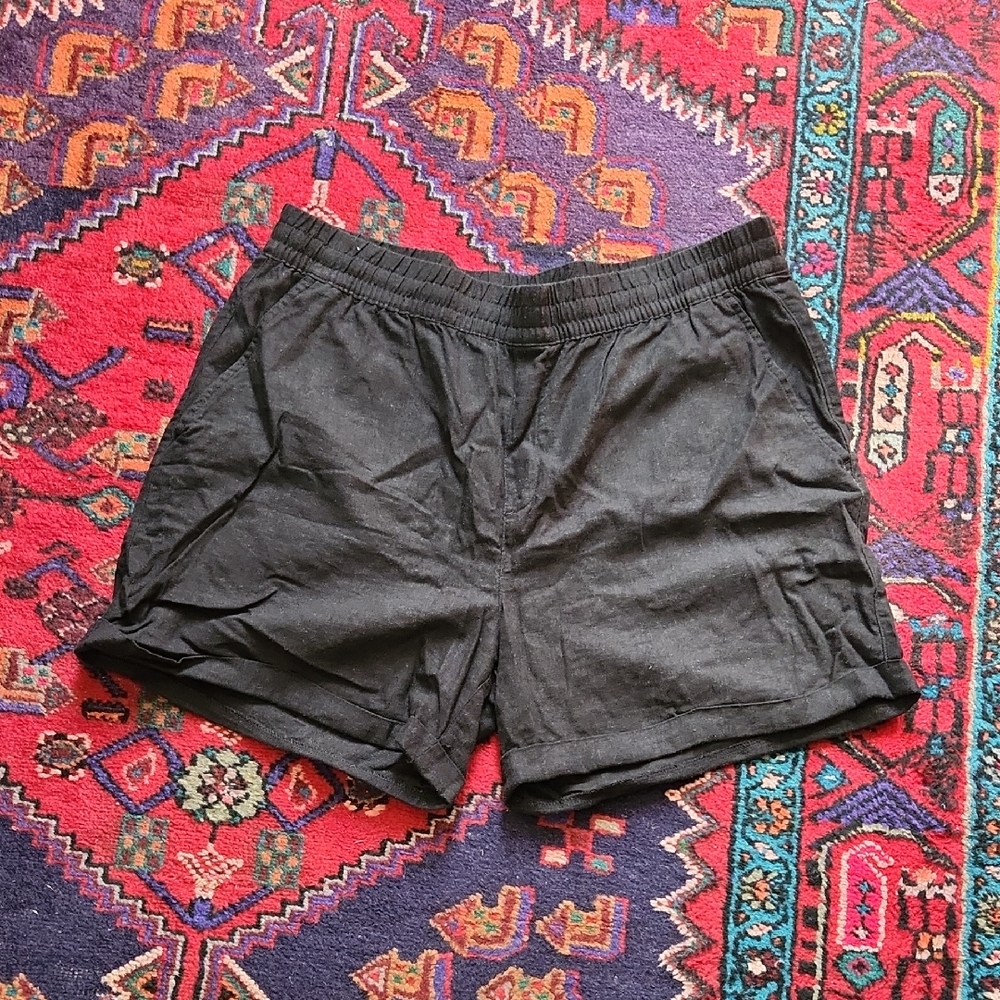 L Frank And Oak Casual Elastic-Waist Shorts